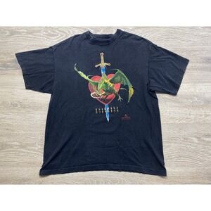 Alchemy TShirt 1991 Vintage/ Super Rare Scarface Black Sz XL Single Stitch